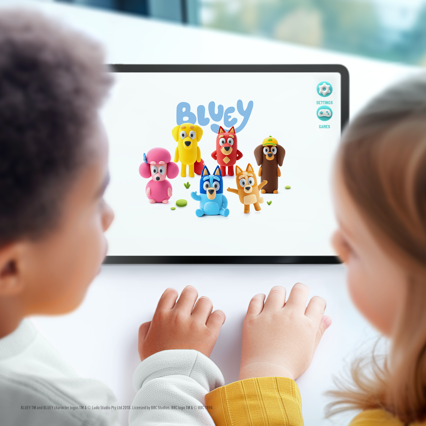 Lufttorkande lera – Bluey!